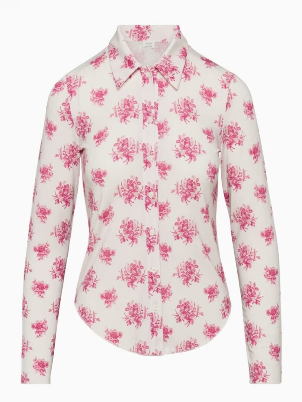 Aritzia Wilfred Pose Longsleeve Pale Rose size Large NWT